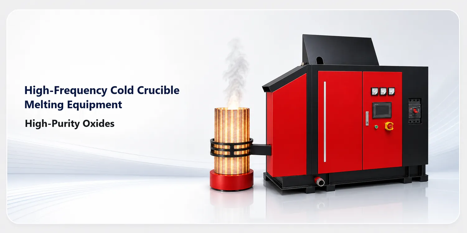 High-frequency cold crucible melting equipment